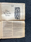 1970s Space City Houston Texas Underground Newspaper, Black Panther Party, Vintage Antique Collectibles, Hippie Grunge Art Gifts,