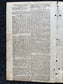 1777 London Gazette, History Wall Art, Original Antique Pamphlet, American President History and Wall Decor, George Washington
