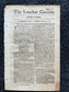 1779 British East India Company, London Gazette, History Wall Art, Original Antique Pamphlet, American President History and Wall Decoration