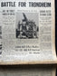 1940 Battle for Trondheim Norway, Invasion of Denmark, German Advances into France, World War 2 Memorabilia Gifts, History Gifts,
