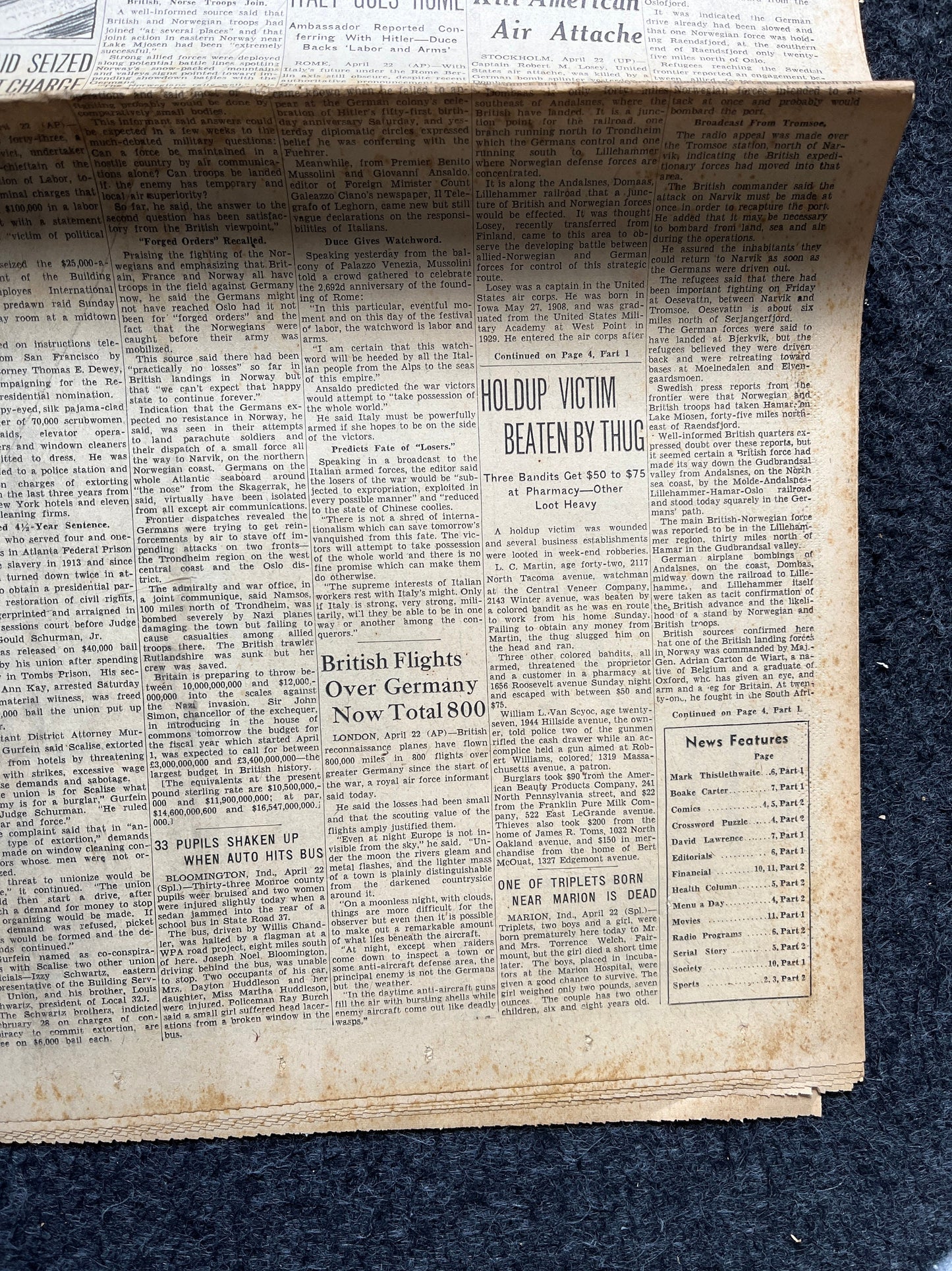1940 Battle for Trondheim Norway, Invasion of Denmark, German Advances into France, World War 2 Memorabilia Gifts, History Gifts,
