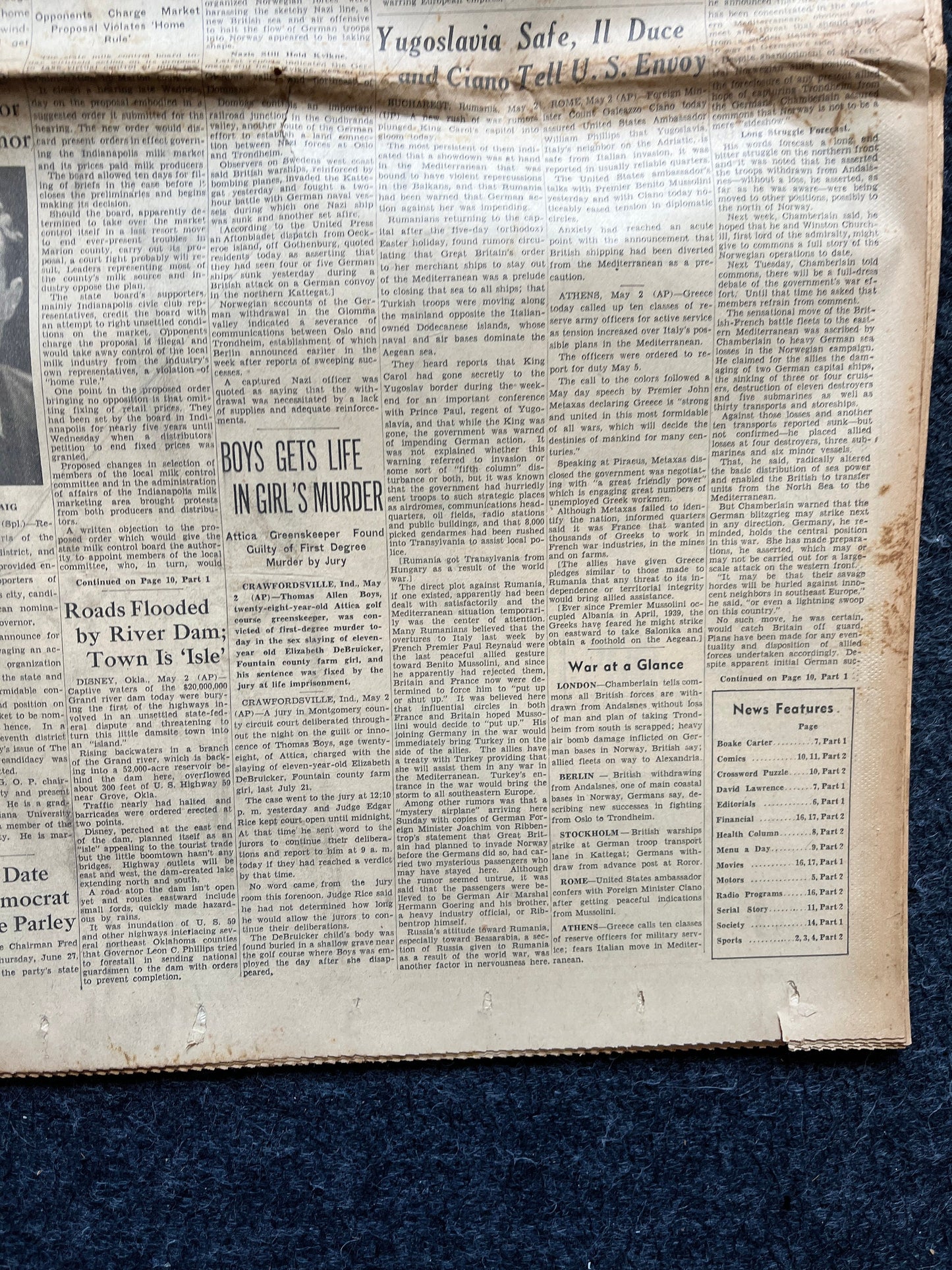 1940 Battle for Trondheim Norway, Invasion of Denmark, German Advances into France, World War 2 Memorabilia Gifts, History Gifts,