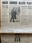 1940 German Seizure of Norway, Invasion of Denmark, German Advances into France, World War 2 Memorabilia Gifts, History Gifts,
