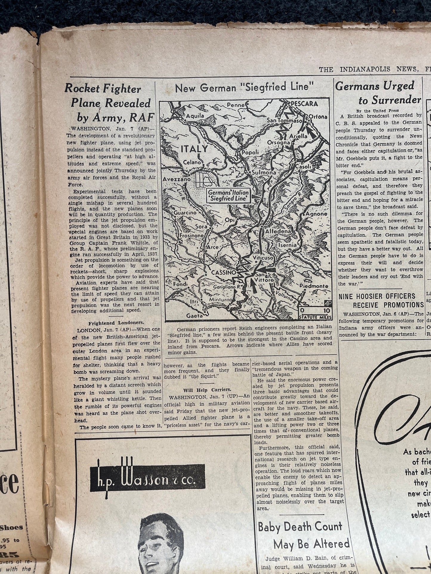 1944 USSR Conquest of Poland, Military WW2 Newspaper, Army Gifts for Dads, History Gifts, Antique Collectibles, Memorabilia Decor