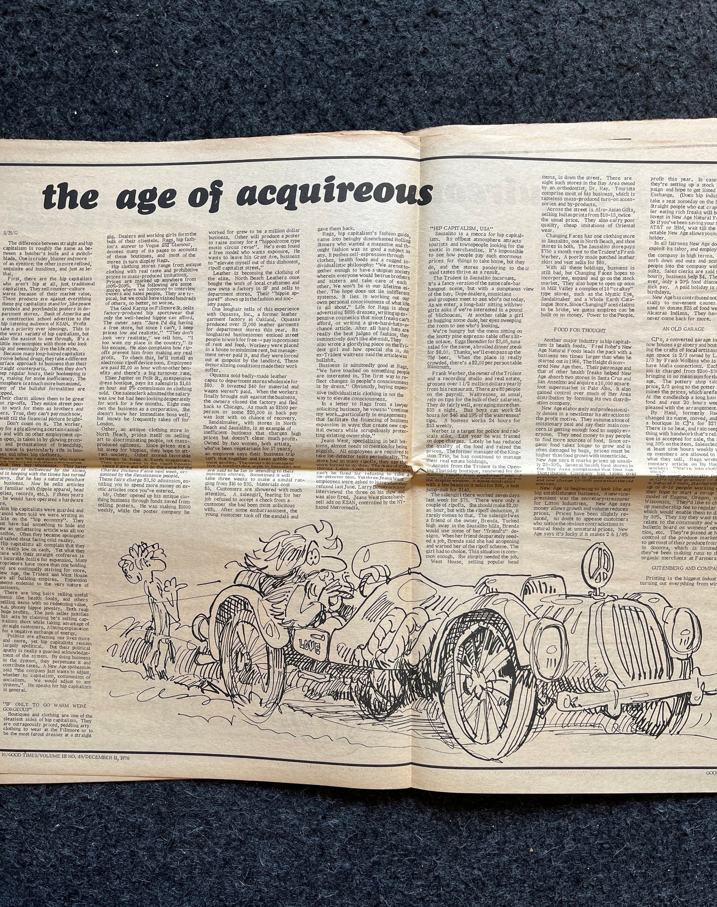 1970s High Times Underground Newspaper, Black Panther Party, Vintage Antique Collectibles, Hippie Grunge Art Gifts, San Francisco Gifts