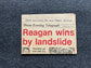 1980 Ronald Reagan elected President, Day Of, Defeats Jimmy Carter, US Presidents, US Politics, Gifts for Republicans, Gifts for Conservativ