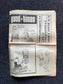 1970s High Times Underground Newspaper, Black Panther Party, Vintage Antique Collectibles, Hippie Grunge Art Gifts, San Francisco Gifts