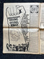 1970s High Times Underground Newspaper, Black Panther Party, Vintage Antique Collectibles, Hippie Grunge Art Gifts, San Francisco Gifts