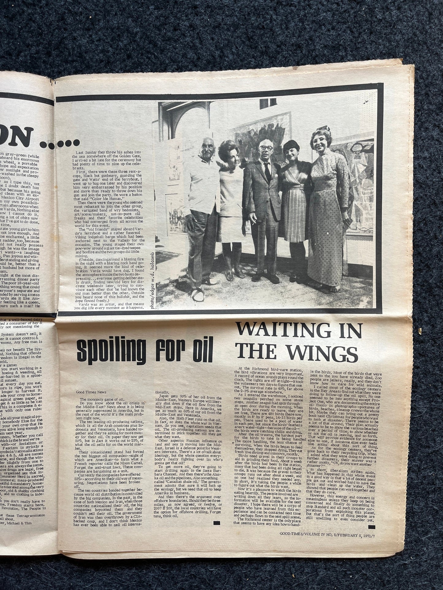 1970s Tim Leary Psychedelic High Times Underground Newspaper, Black Panther Party, Vintage Antique Collectibles, Hippie Grunge Art Gifts