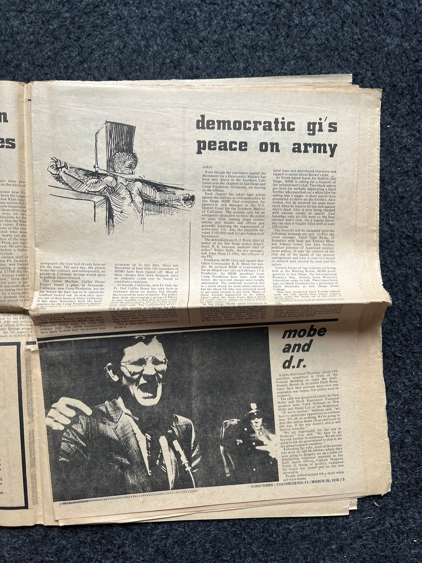 1970s High Times Underground Newspaper, Black Panther Party, Vintage Antique Collectibles, Hippie Grunge Art Gifts, San Francisco Gifts