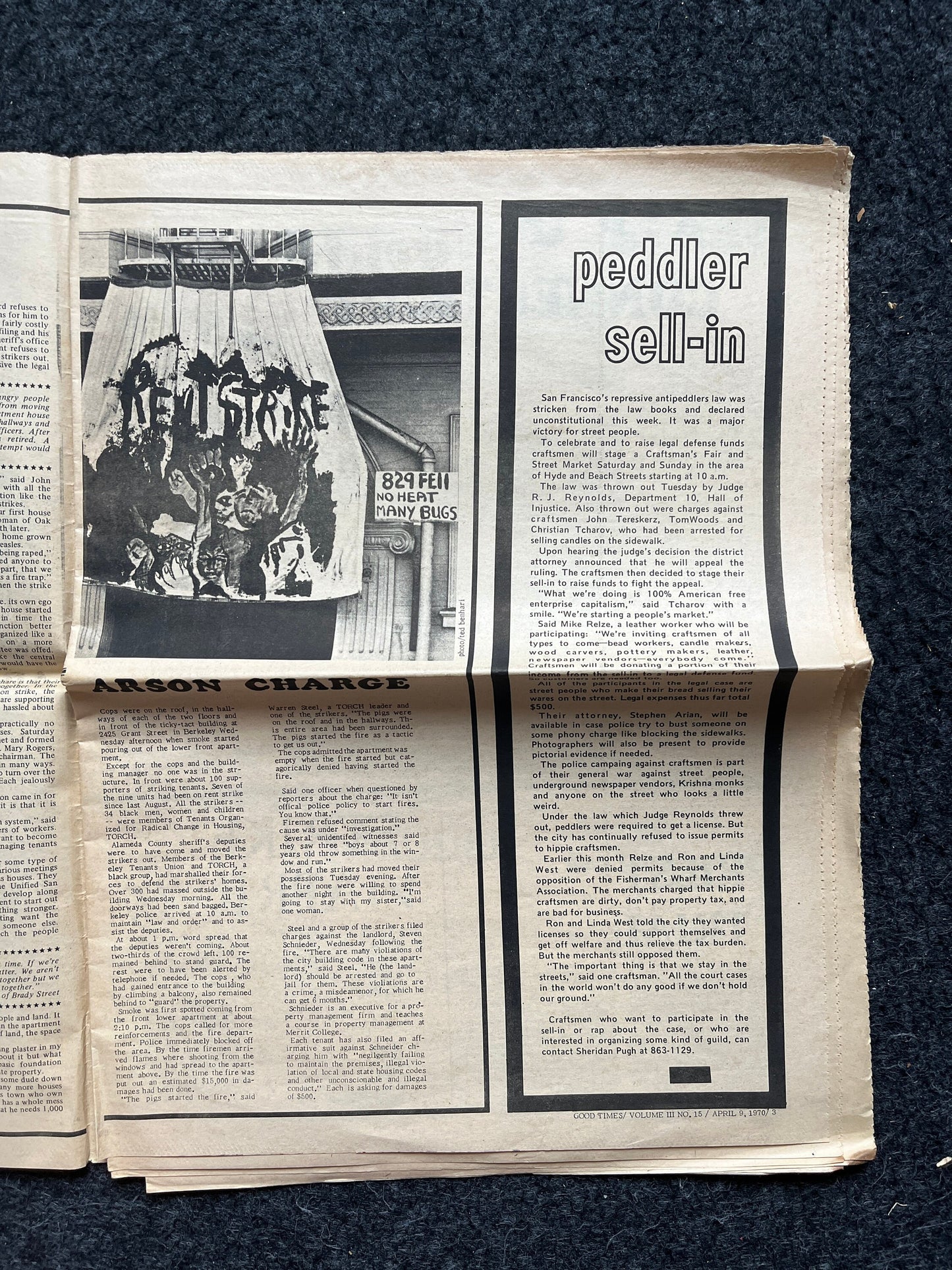 1970s High Times Underground Newspaper, Black Panther Party, Vintage Antique Collectibles, Hippie Grunge Art Gifts, San Francisco Gifts