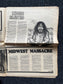 1970s High Times Underground Newspaper, Black Panther Party, Vintage Antique Collectibles, Hippie Grunge Art Gifts, San Francisco Gifts