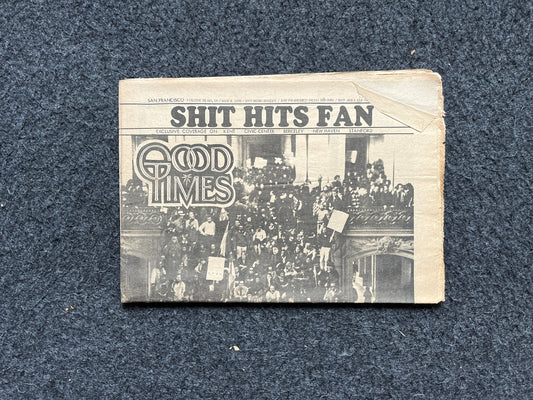 1970s High Times Underground Newspaper, Black Panther Party, Vintage Antique Collectibles, Hippie Grunge Art Gifts, San Francisco Gifts