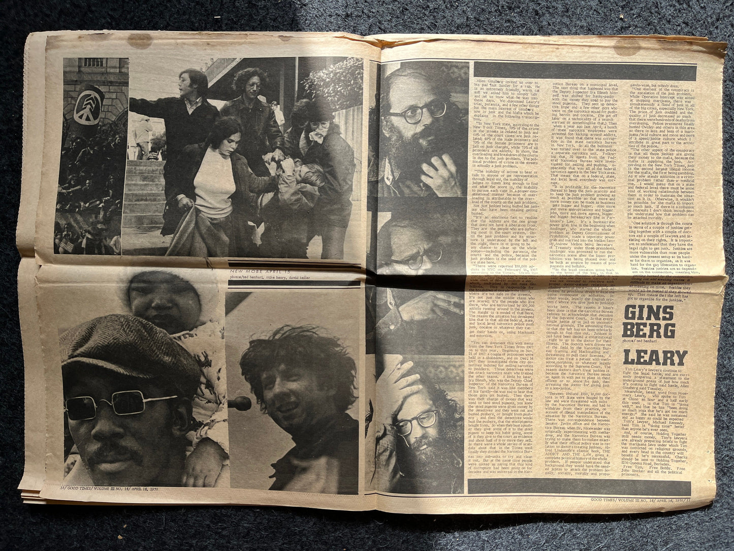 1970s High Times Underground Newspaper, Black Panther Party, Vintage Antique Collectibles, Hippie Grunge Art Gifts, San Francisco Gifts