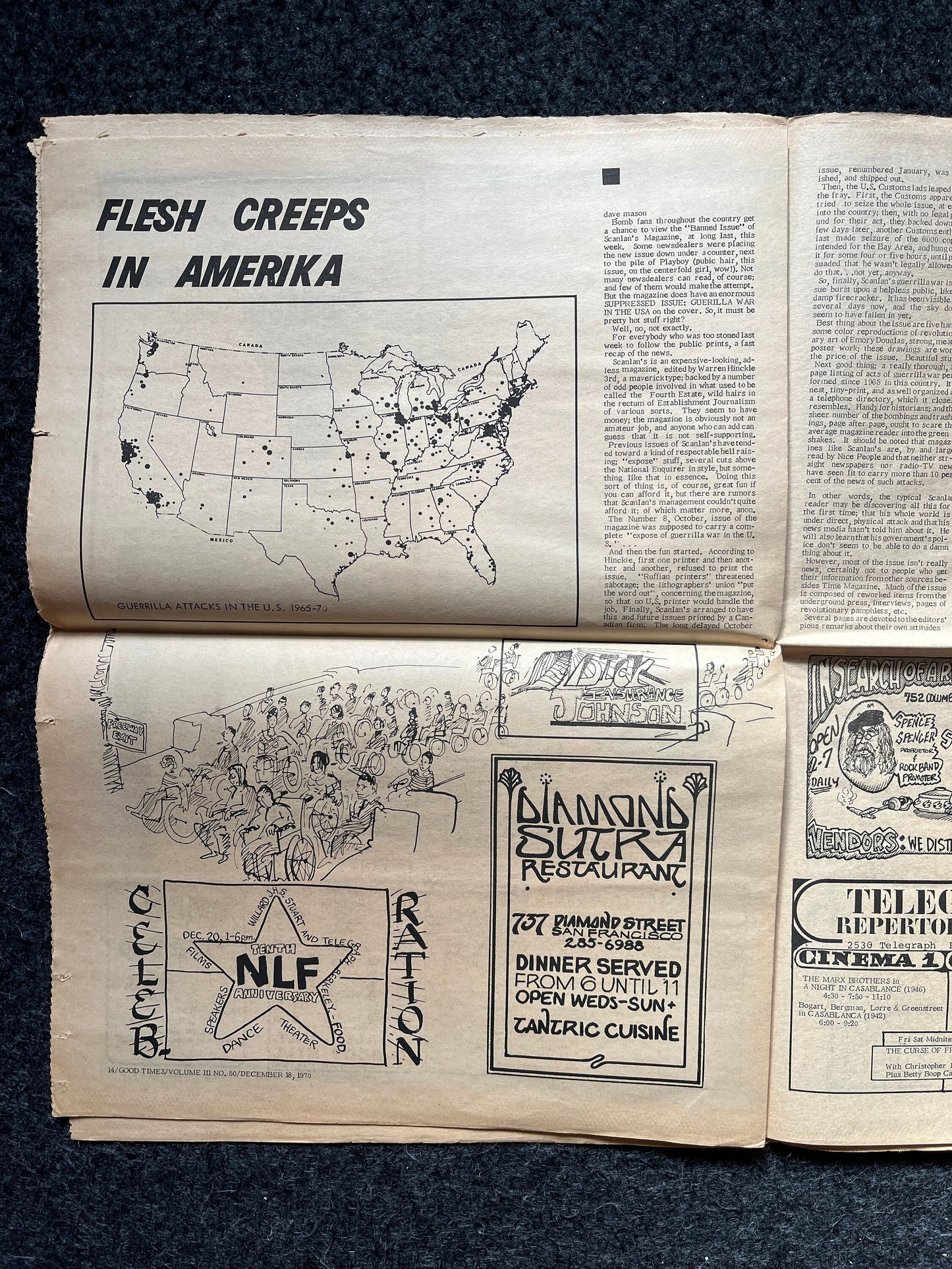 1970s Mushroom Art, High Times Underground Newspaper, Black Panther Party, Vintage Antique Collectibles, Grunge Art, San Francisco Gifts