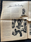 1970s Kent State Shooting Vietnam Protest, Vietnam War Memorabilia, Vintage Punk Rock Newspaper, Antique Gifts and Art