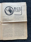 1970s Kent State Shooting Vietnam Protest, Vietnam War Memorabilia, Vintage Punk Rock Newspaper, Antique Gifts and Art