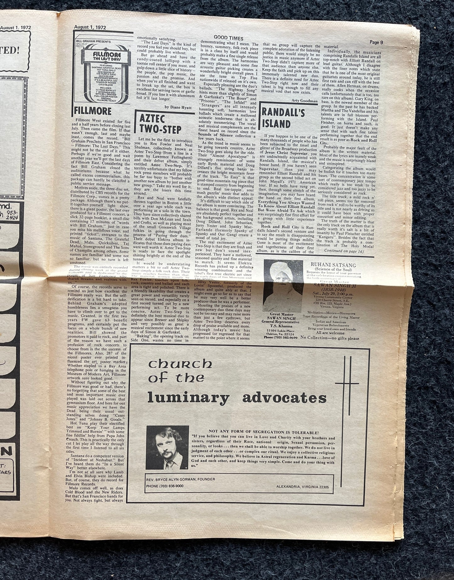 1970s High Times Underground Newspaper, Black Panther Party, Vintage Antique Collectibles, Hippie Grunge Art Gifts, San Francisco Gifts