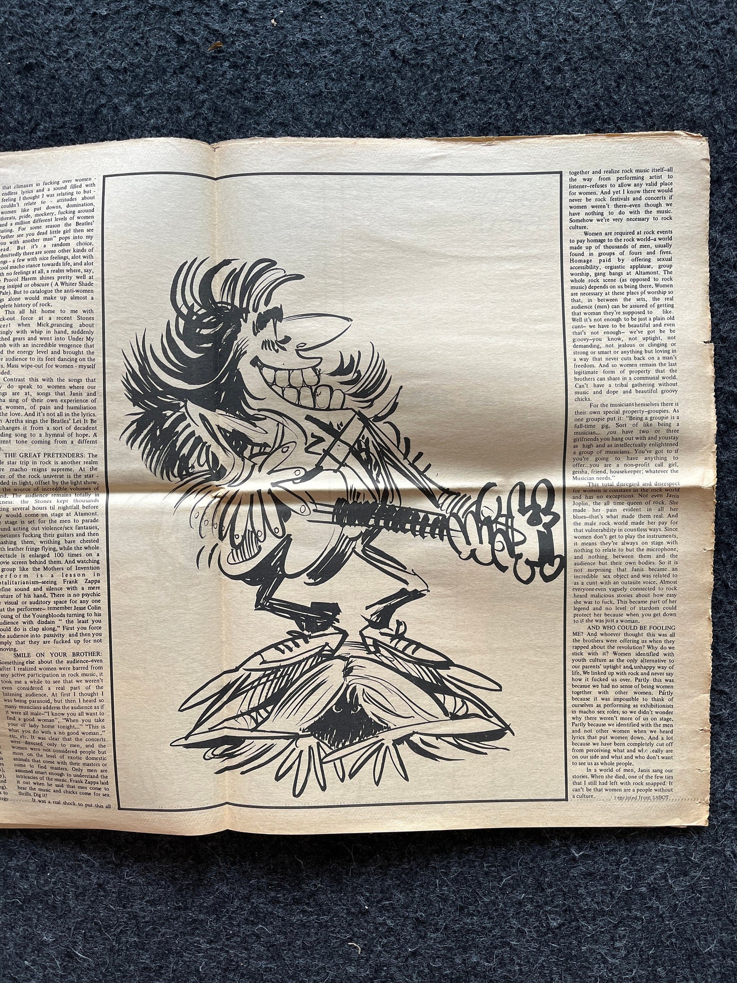 1970s High Times Underground Newspaper, Black Panther Party, Vintage Antique Collectibles, Hippie Grunge Art Gifts, San Francisco Gifts