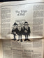 1970s Space City Houston Texas Underground Newspaper, Black Panther Party, Vintage Antique Collectibles, Hippie Grunge Art Gifts,