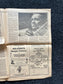 1970s Space City Houston Texas Underground Newspaper, Black Panther Party, Vintage Antique Collectibles, Hippie Grunge Art Gifts,