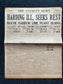 Vintage Warren G. Harding 29th President Election and Inauguration Newspapers - Day Of - TeaPot Dome Scandal