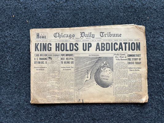 1936 Kind Edward Abdicates Crown King Wally - British Monarchy, UK Politics, Queen Elizabeth, British Royalty