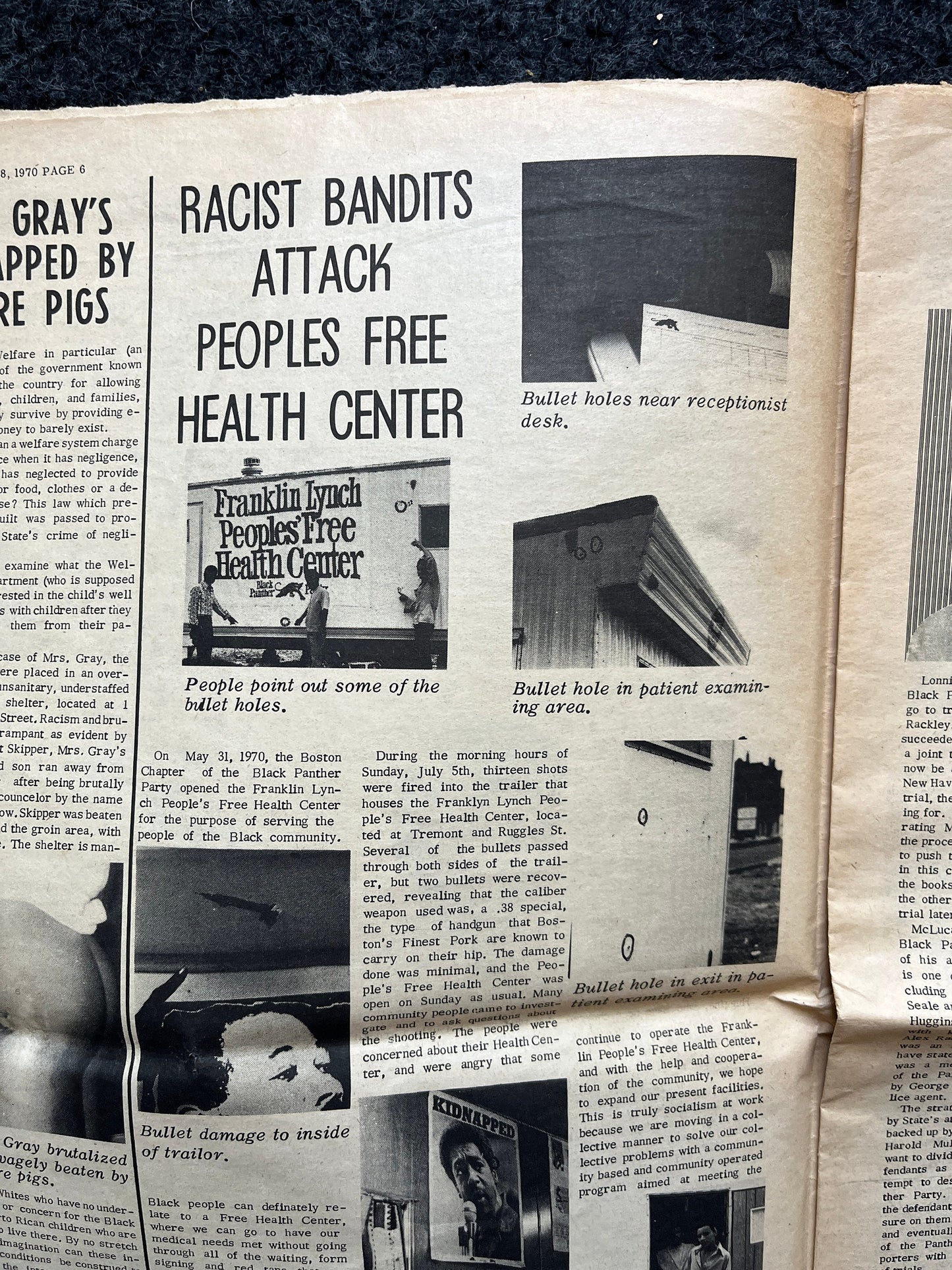 1970 New Orleans Black Panther Political Party Propaganda, Education Art Civil Rights Memorabilia, Government Conspiracies, History Gifts