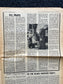 1970 Vietnam War Black Panther Political Party Support Propaganda, Education Art Civil Rights Memorabilia, Vietnam Newspapers, History Gifts