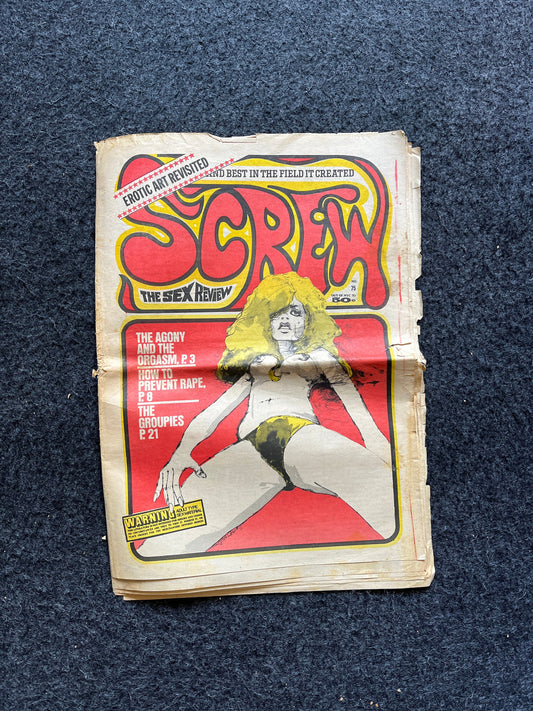 1970s Sexual Revolution Underground Newspaper, Black Panther Party, Vintage Antique Collectibles, Hippie Grunge Art Gifts, San Francisco