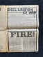 1970s Far Left Underground Newspaper, Black Panther Party, Vintage Antique Collectibles, Hippie Grunge Art Gifts, San Francisco Gifts
