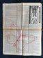 1970s Far Left Underground Newspaper, Black Panther Party, Vintage Antique Collectibles, Hippie Grunge Art Gifts, San Francisco Gifts