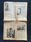 1968 MLK Jr Assassination Newspaper - 3 Days After Death - Vietnam War - Civil Rights Movement - Social Justice - Black Leaders - Race US