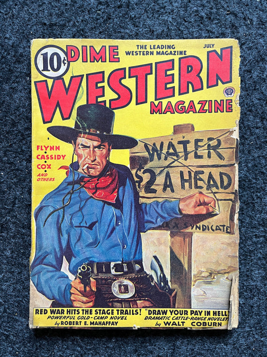 1950s Western Comic Novel, Vintage Western Memorabilia and Gifts, Gifts for Husband Him, Cowboy Country Artwork,