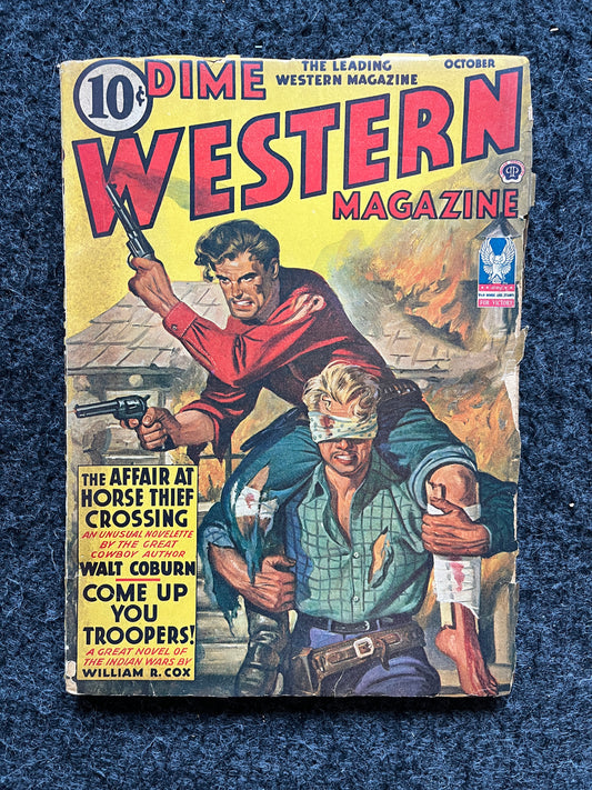 1950s Western Comic Novel, Vintage Western Memorabilia and Gifts, Gifts for Husband Him, Cowboy Country Artwork,