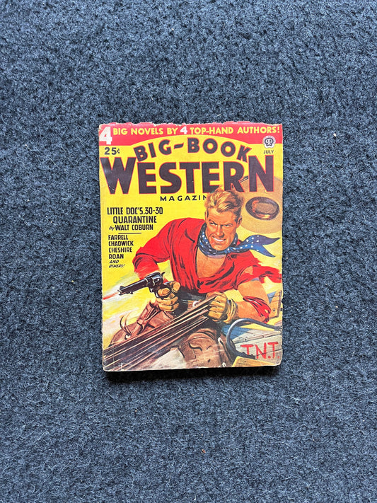 1950s Western Comic Novel, Vintage Western Memorabilia and Gifts, Gifts for Husband Him, Cowboy Country Artwork,
