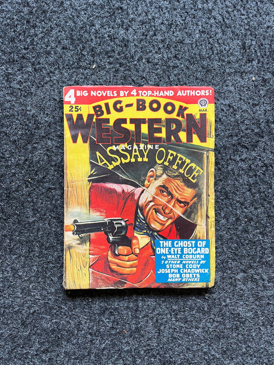 1950s Western Comic Novel, Vintage Western Memorabilia and Gifts, Gifts for Husband Him, Cowboy Country Artwork,