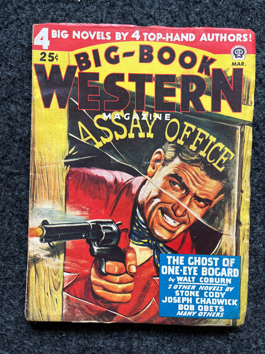 1950s Western Comic Novel, Vintage Western Memorabilia and Gifts, Gifts for Husband Him, Cowboy Country Artwork,