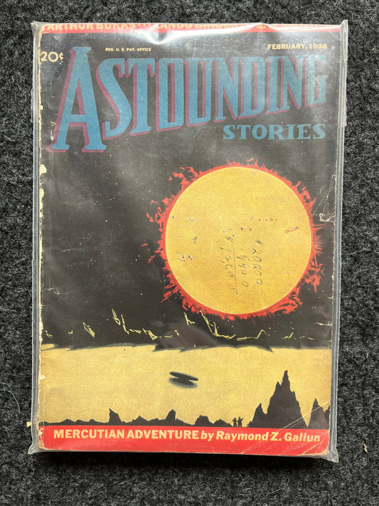 Original 1950 Pulp Science Fiction Space Adventures Novels, Space Gifts Decor, SciFi Stories and Vintage Art, Vintage Books, Rare Books
