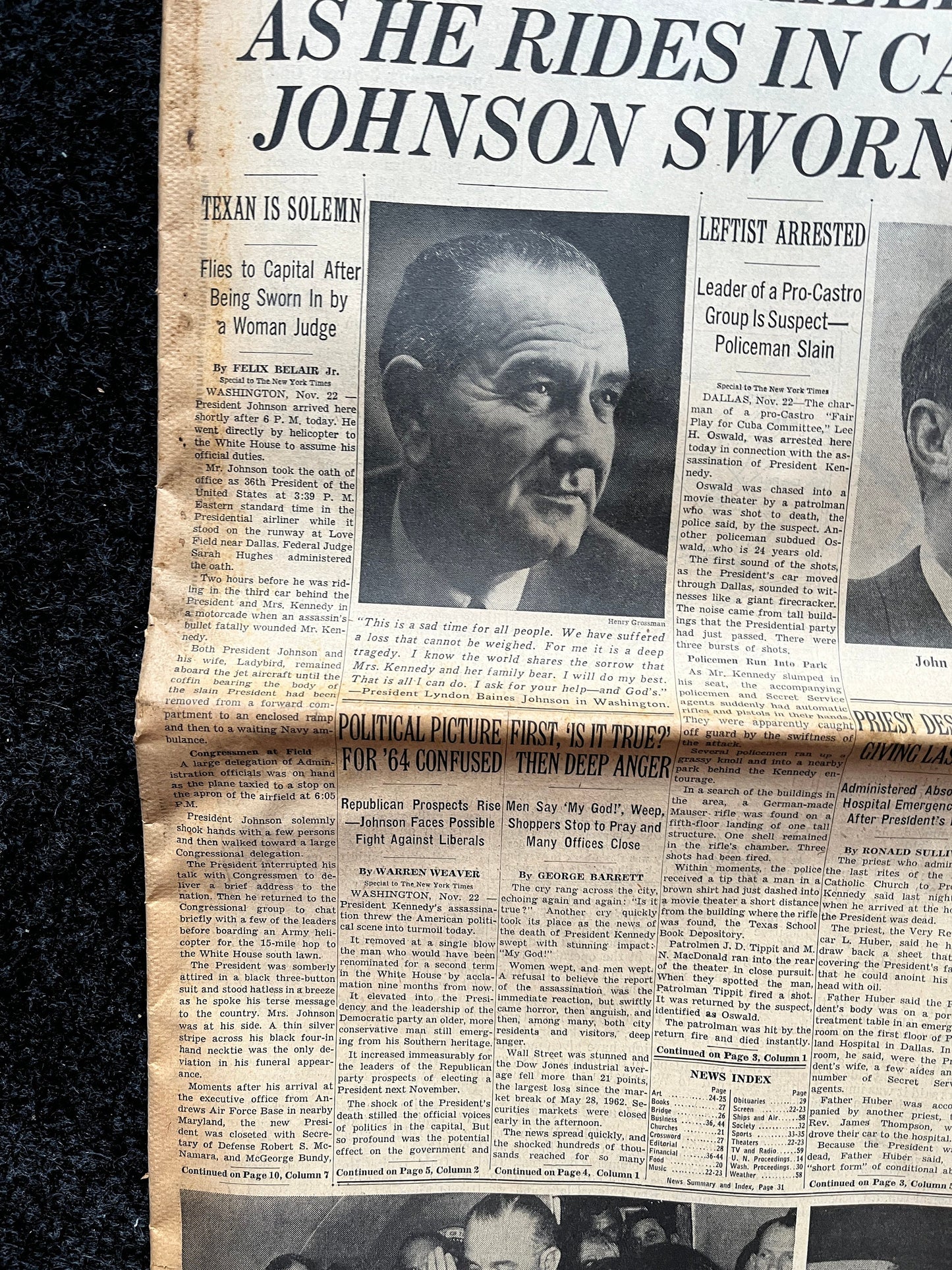 1963 Kennedy Assassination, November 23rd, 1963, Historic Gifts, American History, Bay of Pigs, John F. Kennedy Conspiracy,