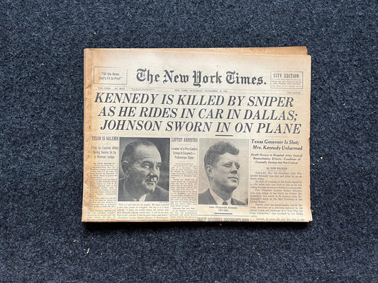 1963 Kennedy Assassination, November 23rd, 1963, Historic Gifts, American History, Bay of Pigs, John F. Kennedy Conspiracy,