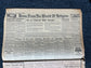 1942 Japanese Flee British in Burma - Original Newspaper and World War 2 Propaganda Poster - US War Bonds, Fathers Days Gifts