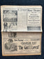 Vintage Warren G. Harding 29th President Election and Inauguration Newspapers - Day Of - TeaPot Dome Scandal