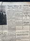 1962 Operation Dominic US Tests 31 Nuclear Bombs, Original Vintage Newspaper, Cold War Propaganda, USSR Art, Soviet Union, Russian History