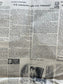 1962 Operation Dominic US Tests 31 Nuclear Bombs, Original Vintage Newspaper, Cold War Propaganda, USSR Art, Soviet Union, Russian History