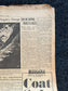 1939 Al Capone Connected to Agents Death, True Crime American History, Vintage Newspaper and History
