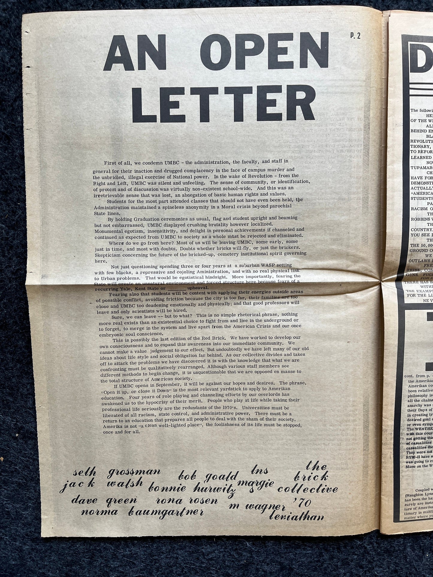 1970s Far Left Underground Newspaper, Black Panther Party, Vintage Antique Collectibles, Hippie Grunge Art Gifts, San Francisco Gifts