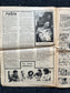 1970s Far Left Underground Newspaper, Black Panther Party, Vintage Antique Collectibles, Hippie Grunge Art Gifts, San Francisco Gifts