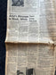 1968 MLK Jr Assassination Newspaper - 3 Days After Death - Vietnam War - Civil Rights Movement - Social Justice - Black Leaders - Race US