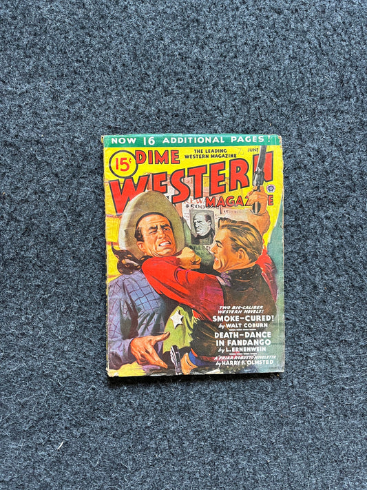 1950s Western Comic Novel, Vintage Western Memorabilia and Gifts, Gifts for Husband Him, Cowboy Country Artwork,